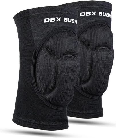 Rodilleras elásticas DBX Bushido con acolchado de espuma