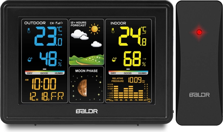 Control de las condiciones en interiores y exteriores
