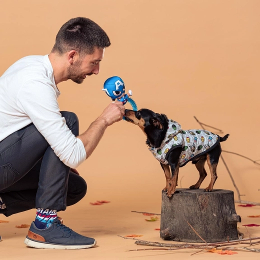 Ropa de invierno para perro Avengers talla XS