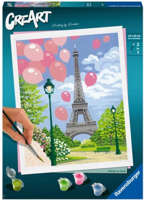 CreArt pintura por números – Primavera en París