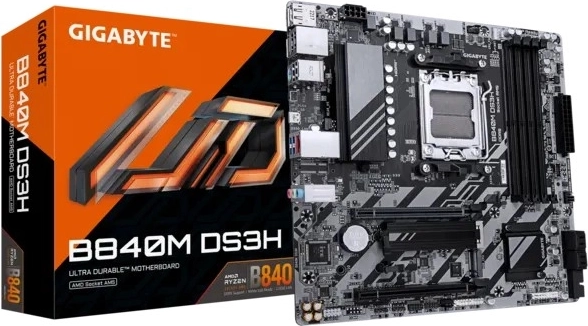 Placa base GIGABYTE B840M DS3H AM5 mATX