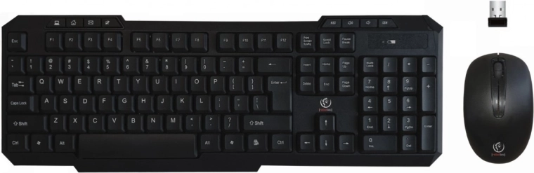 Kit multimedia inalámbrico de teclado y ratón Vortex