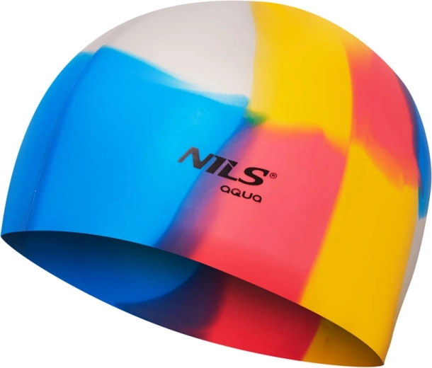 Gorro de natación de silicona NILS Aqua NQC Multicolor