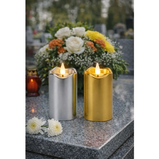 Apta para farolillos y como luz conmemorativa