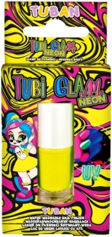 Tuban Tubi Glam esmalte de uñas infantil amarillo neón