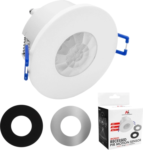Sensor de movimiento PIR empotrable Maclean MCE821 - 1 unidad