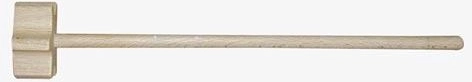 Batidor de madera 25 cm