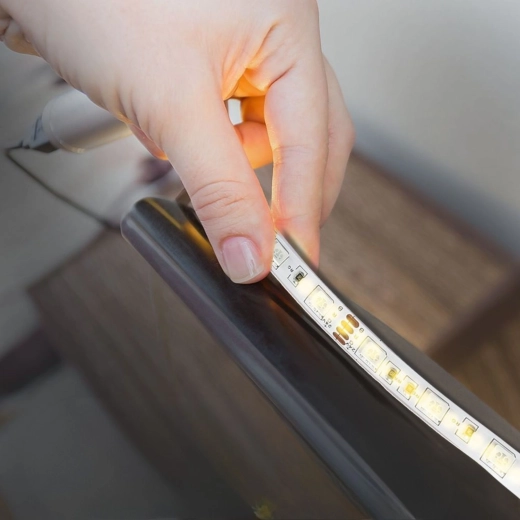 Ideal para retroiluminación de muebles y TV