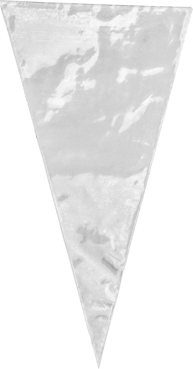 Juego de mangas pasteleras desechables 35 × 18 cm blancas (10 uds)