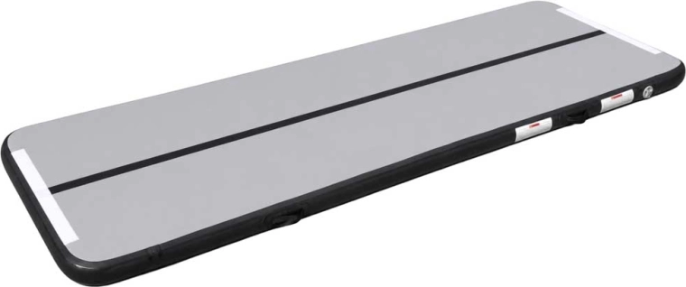 Colchoneta gimnástica inflable Air Track 300 × 100 × 10 cm gris con bomba