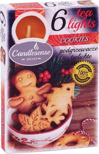 Vela aromática tipo tealight Cocina de la abuela, 6 uds