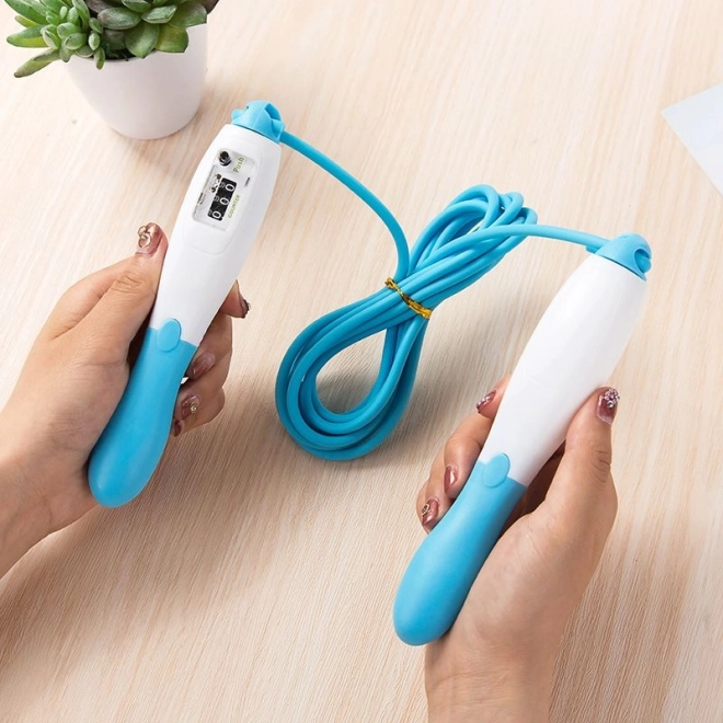 Comba con contador LCD – azul