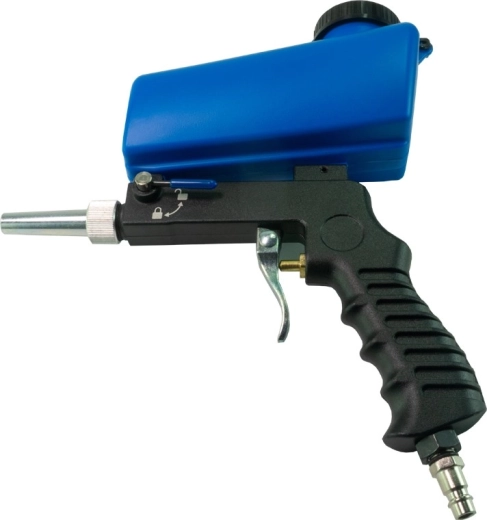Pistola neumática de chorro de arena, 6,5 bar, 600 ml