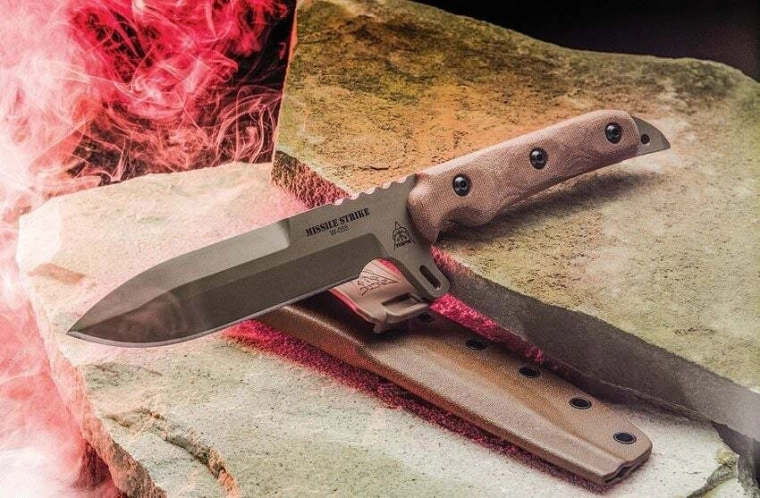 Cuchillo táctico de hoja fija TOPS Knives Missile Strike