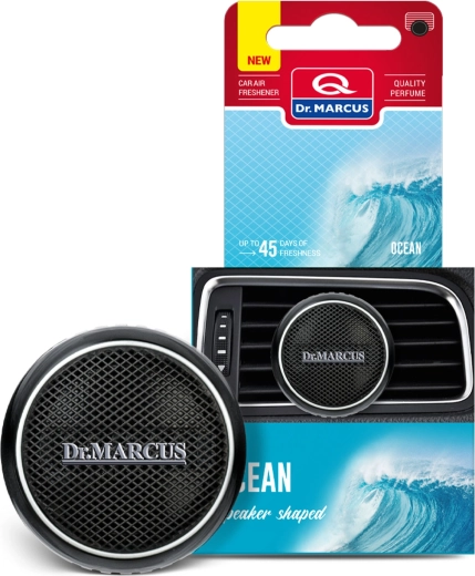 Dr. Marcus ambientador para coche con forma de altavoz Ocean