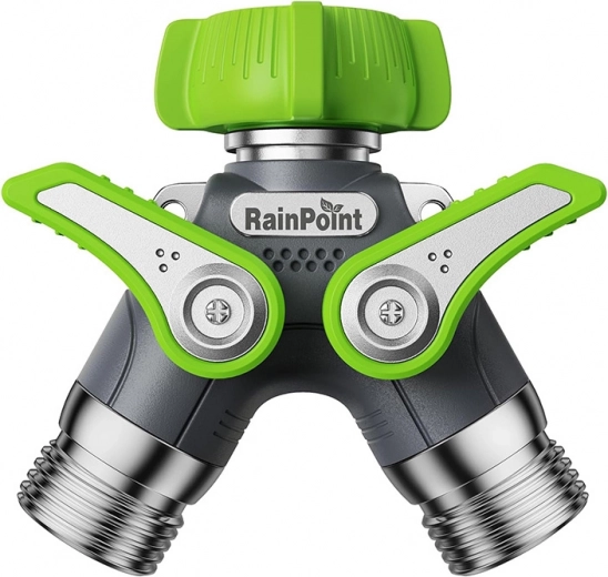 Divisor doble para manguera de jardín RainPoint
