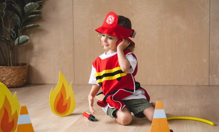 Disfraz para pequeños héroes