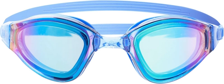 Lentes espejadas y amplio campo de visión