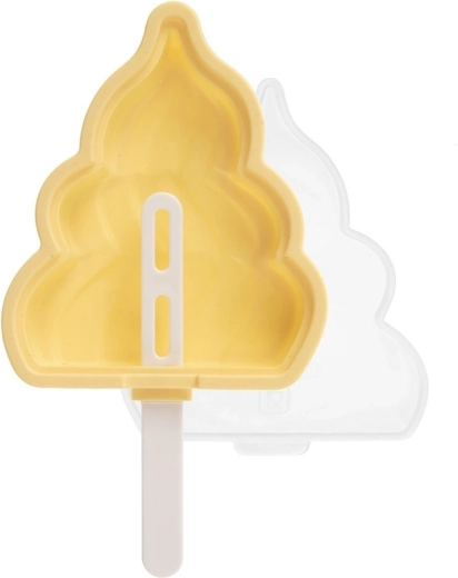 Molde de silicona para helados con tapa