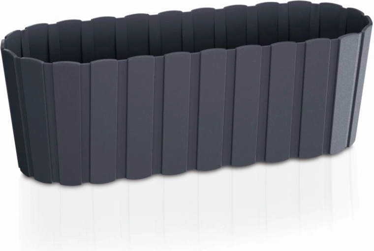 Jardinera de plástico Boardee Case 38,3 cm antracita