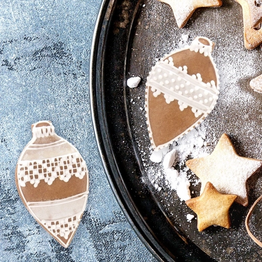 Ideal para horneado navideño