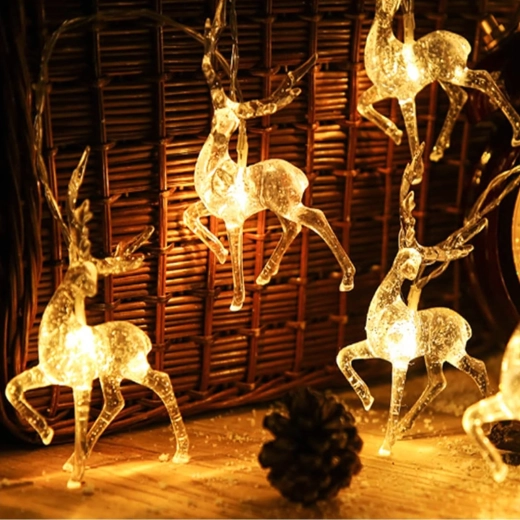 Luz decorativa cálida
