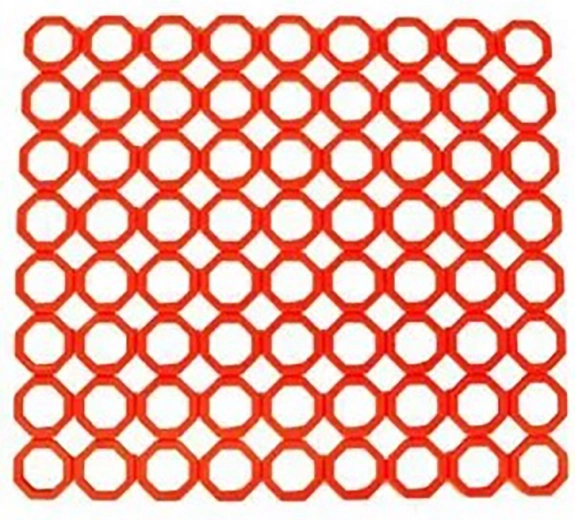 Rejilla rígida para fregadero 29 × 26 cm