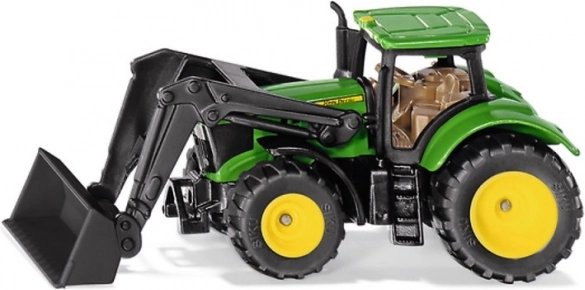 Tractor John Deere con cargador frontal Siku