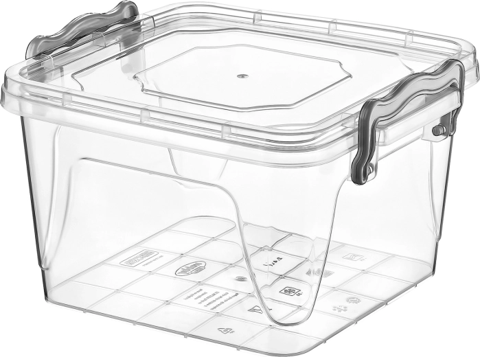 Recipiente para alimentos Multi Box 2,4 l con clips