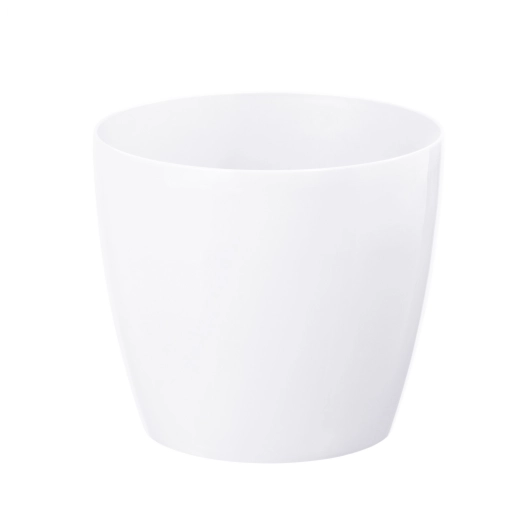 Maceta blanca Magnolia de 30 cm de polipropileno resistente