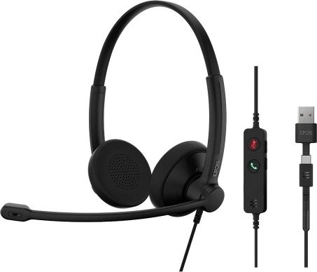 EPOS Impact 100 UC auriculares estéreo USB-C/USB-A