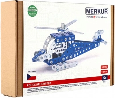 Set de construcción Merkur Helicóptero de policía