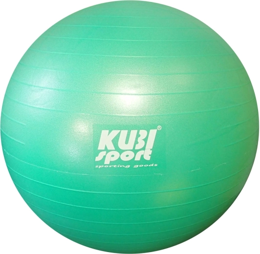 Pelota gimnástica KUBISPORT GIANT verde de 75 cm