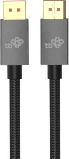 Cable DisplayPort 2.1 con conectores de aluminio de 2 m