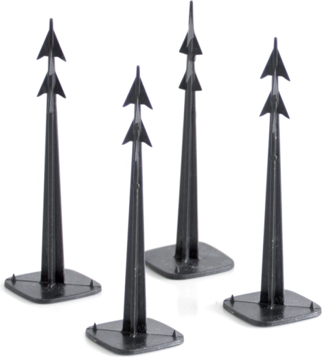 Piquetas de fijación para jardín HARPOON PEG 120, 50 uds.