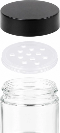 20 tarros de cristal con tapa dosificadora