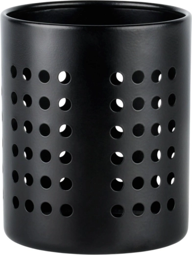 Acero inoxidable resistente con recubrimiento negro mate