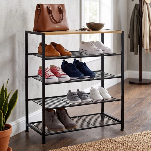 Cinco niveles para zapatos y accesorios