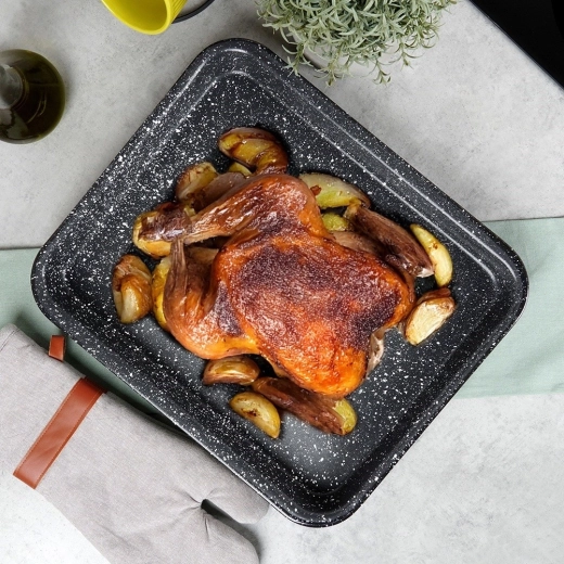 Ideal para asar carne y verduras