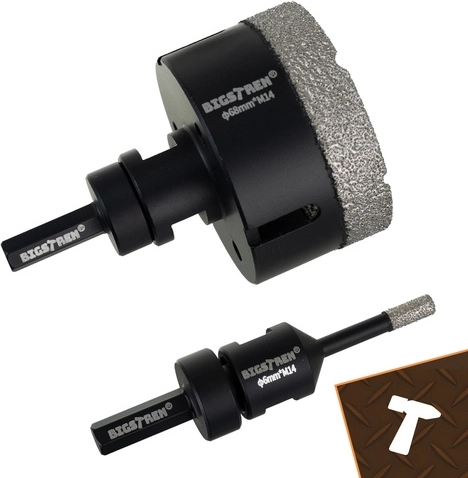 Juego universal 6–68 mm + adaptador