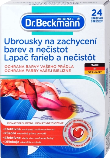 Dr. Beckmann atrapacolores y atrapasuiedad de microfibra 24 uds.