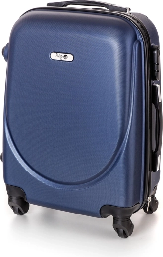 Maleta de viaje rígida ABS S 38 l azul