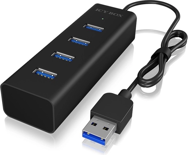 Hub USB 3.0 de cuatro puertos Icy Box