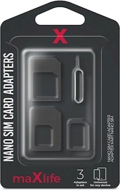 Maxlife juego de adaptadores para Nano SIM