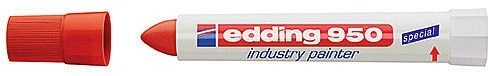 Rotulador industrial de pasta Edding 950 rojo