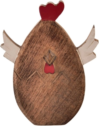 Decoración de Pascua Pollito mango 25 cm