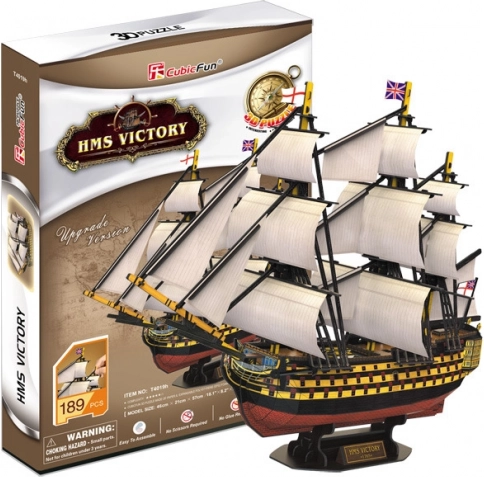 CubicFun puzzle 3D Velero HMS Victory