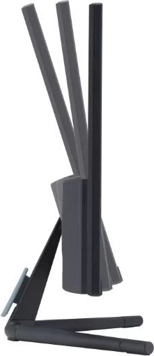 Soporte ergonómico y marcos finos
