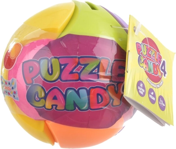Caramelos en bola rompecabezas con juguete 15 g