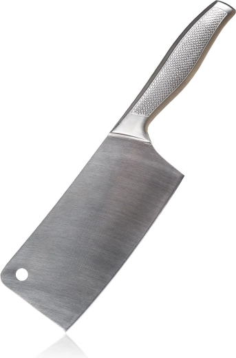 Cuchillo hacha para carne de acero inoxidable METALLIC 29 cm